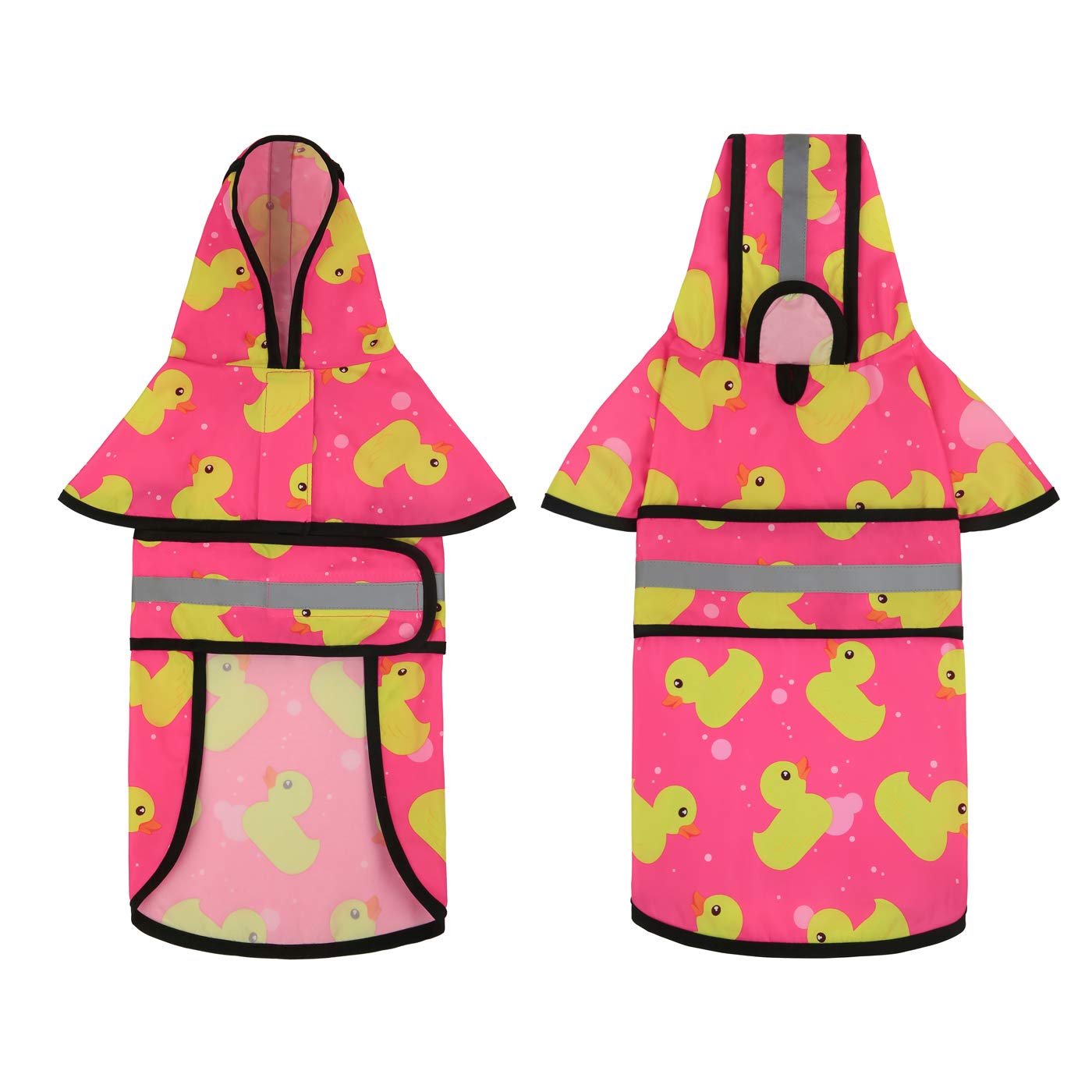 Dog Raincoat Hooded Slicker Poncho