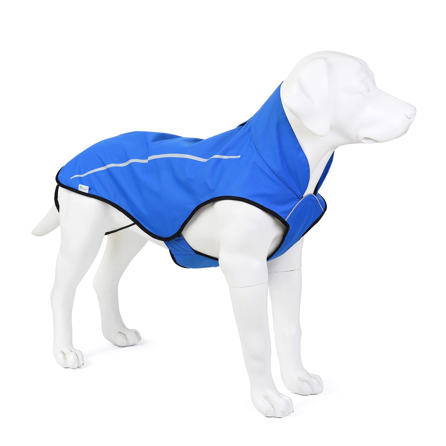 Dog Raincoat, Adjustable Waterproof Reflective Rain Jacket for Small Medium Large Dogs, Lightweight Breathable Pet Rain Coat with Leash Hole
