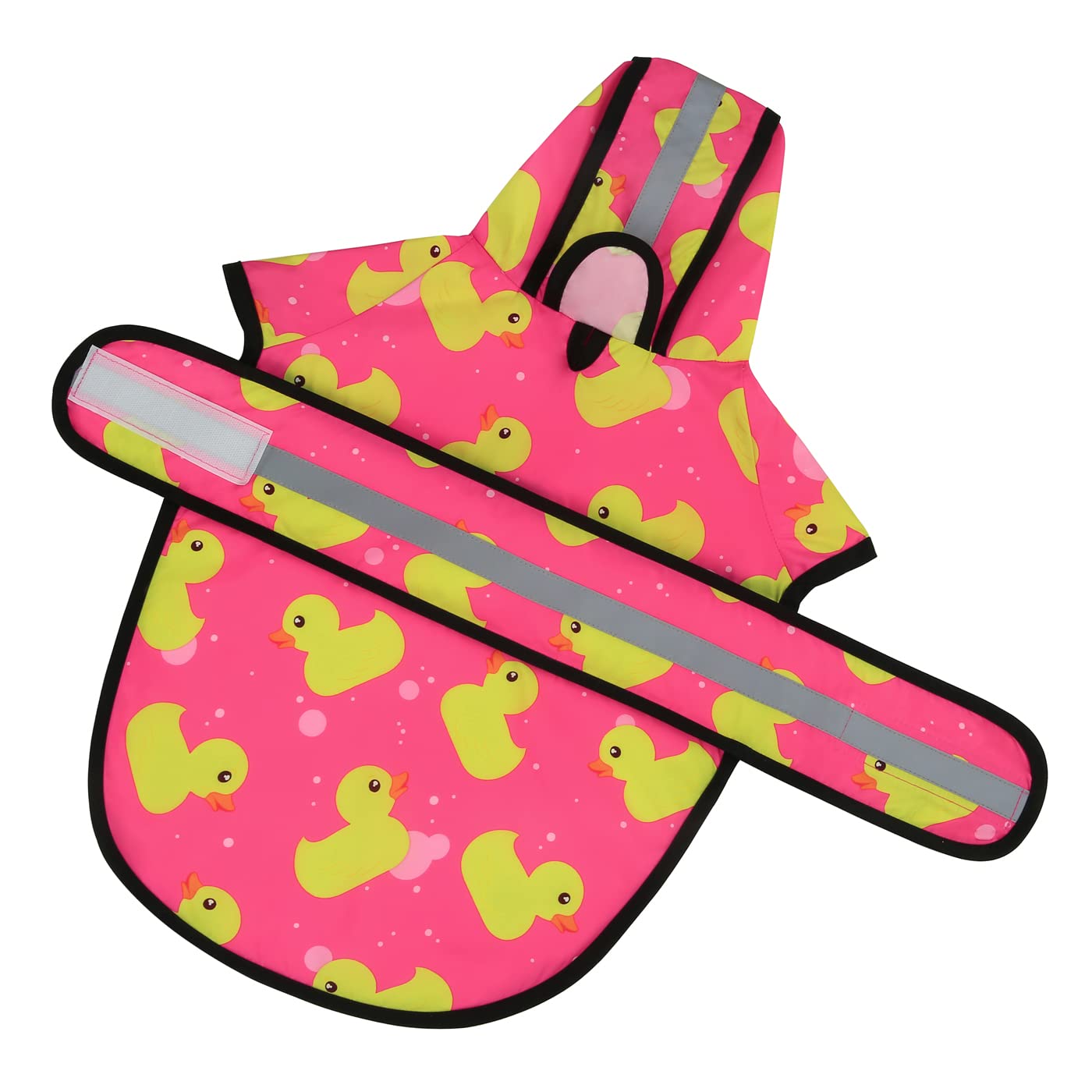 Dog Raincoat Hooded Slicker Poncho