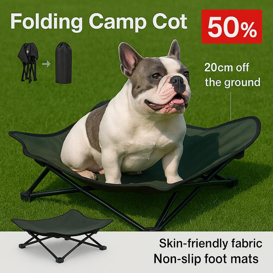 Pinepaw Folding Dog Bed
