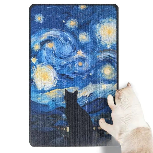 【Exclusive Live Broadcast】Kitten Starry Night Painting