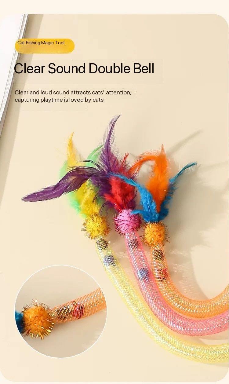 Cat Mint Ball Chime Spring Cat Toy（3 pieces per set