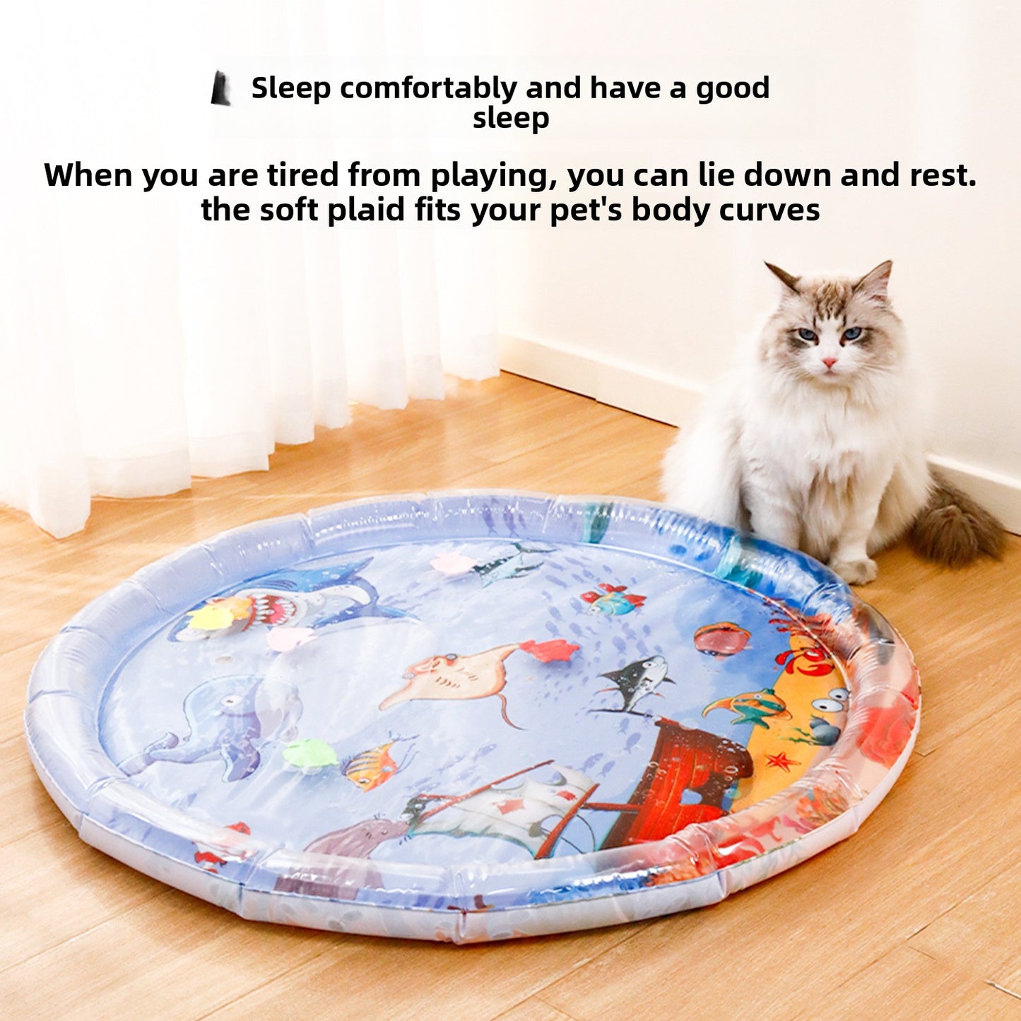 Pinepaw Cat Summer Water Bed