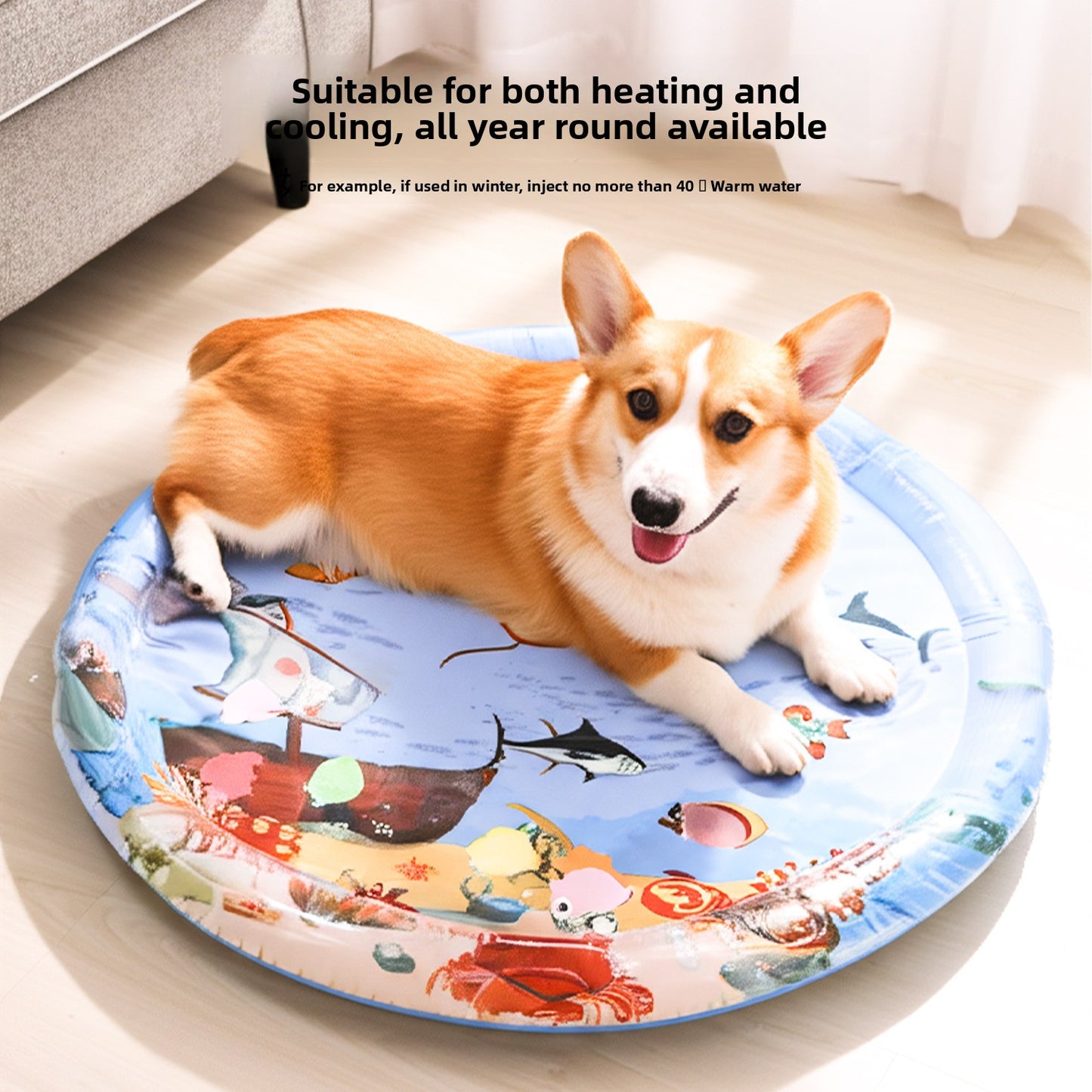 Pinepaw Cat Summer Water Bed