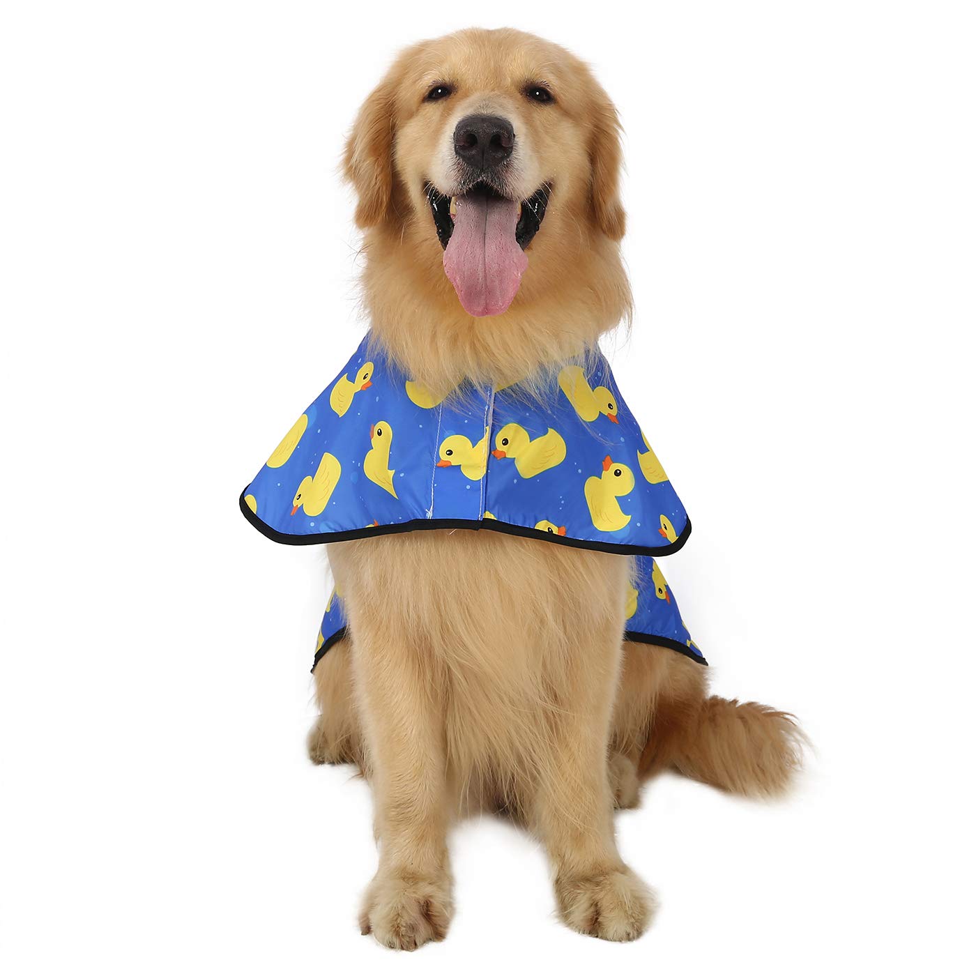 Dog Raincoat Hooded Slicker Poncho