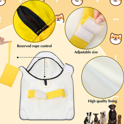 Adjustable Waterproof Dog Raincoat Slicker Poncho