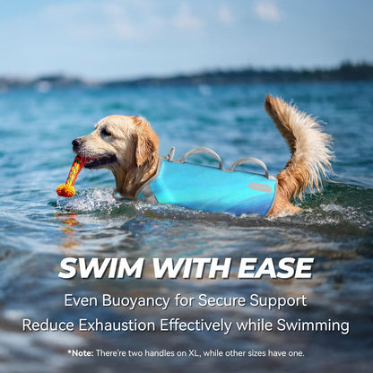 Dog Life Jacket Cat Life Jacket for Boating Hunting & Swimming, Lightweight